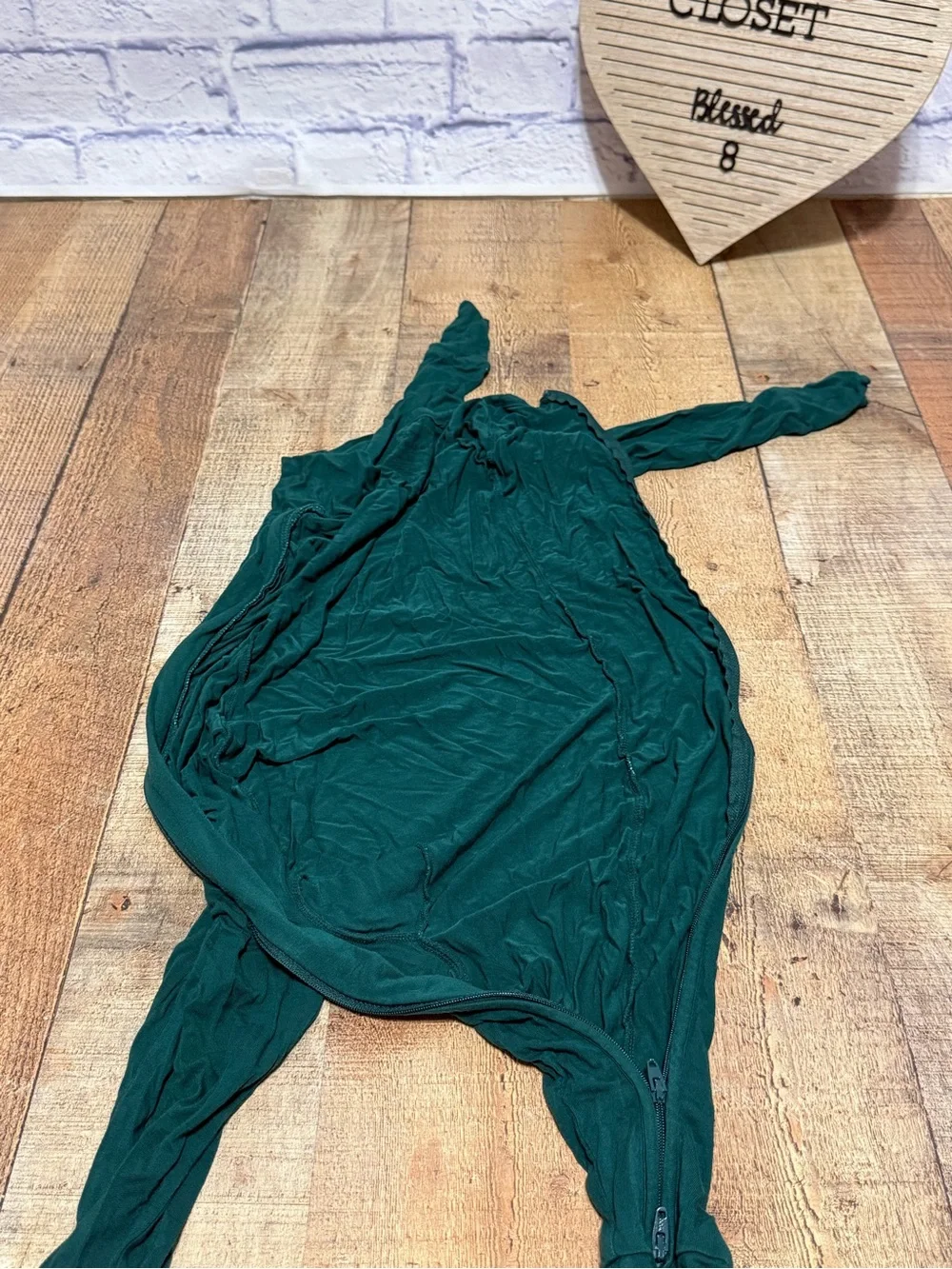 Little Sleepies Emerald  Zippy. It is a popular, gender-neutral baby and toddler